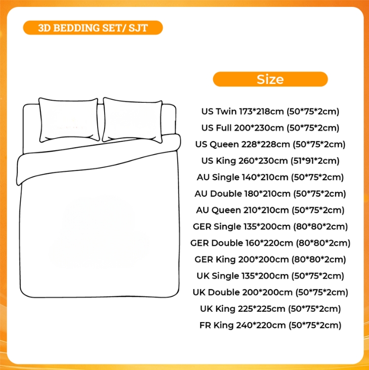 3D BEDDING SET - Danganronpa Shop