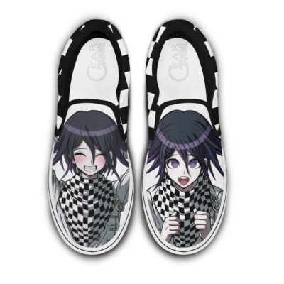 Kokichi Oma Slip-On Canvas Anime Danganronpa Shoes