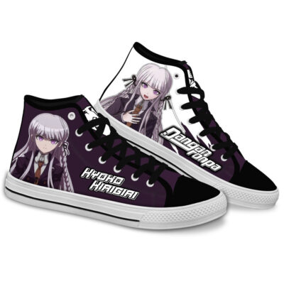 Kyoko Kirigiri High Tops Canvas Shoes