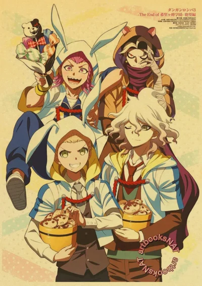 Danganronpa Cute Boys Poster
