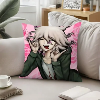 Funny Nagito Komaeda Danganronpa Pillow Case