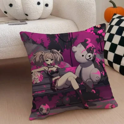 Monokuma Danganronpa Pillow Case