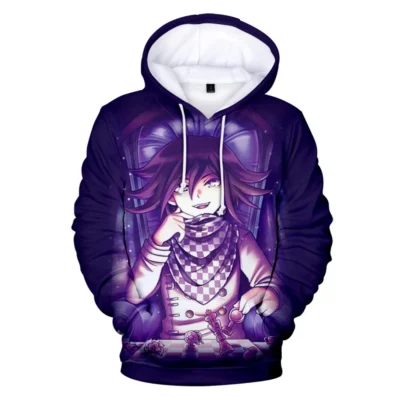 Danganronpa Kokichi Oma Manipulative 3D Hoodie