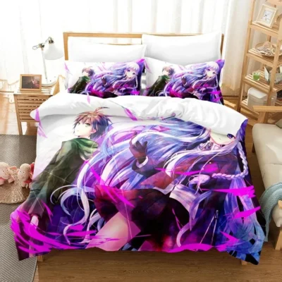Danganronpa Kyoko Kirigiri And Makoto Naegi Bedding Set