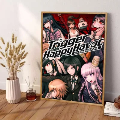 Danganronpa No Mercy Game Wall Art