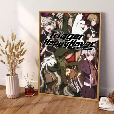 Danganronpa Trigger Happy Havoc Iconic Characters Wall Art
