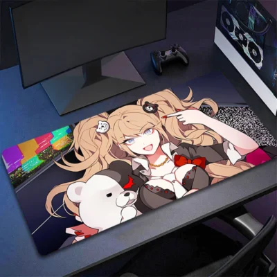 Danganronpa Junko Enoshima And Monokuma Mousepad