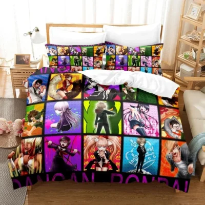 Danganronpa Main Charracters Bedding Set