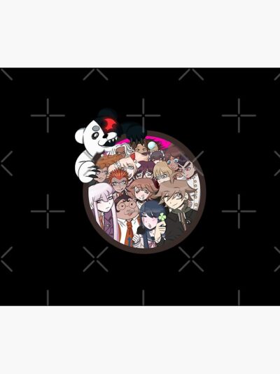 Alternative view of Funny Men Hungry Hungry Monokuma Awesome For Music Fan Tapestry