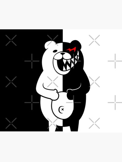 Alternative view of Danganronpa Monokuma Tapestry