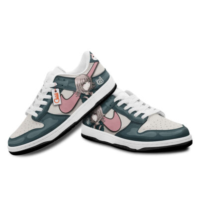 Alternative view of Chiaki Nanami Custom Padded AJ1 Sneakers