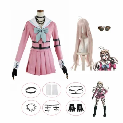 Miu Iruma Women Dress Girls Uniforms Clothing Cosplay Costumes