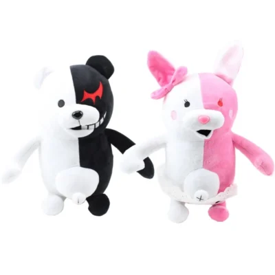 Super Danganronpa 2 Monokuma Black White Bear Plush Toy