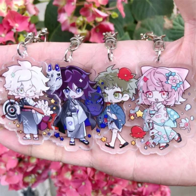 Danganronpa Nanami ChiaKi Nagito Komaeda Anime Keychain