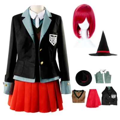 Danganronpa Magician Yumeno Himiko Girl Uniform Cosplay