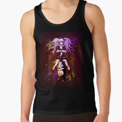 Junko Danganronpa Modern Graphic Design Tank Top