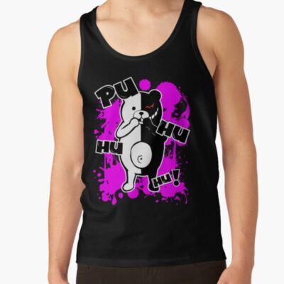 Monokuma Danganronpa Puhuhuhu Tank Top