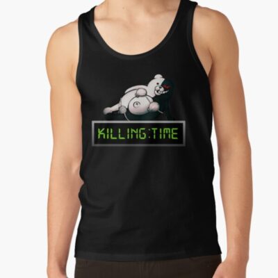 Alternative view of Monokuma Time Tank Top