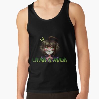 Komaru Naegi Wear A Mask Tank Top