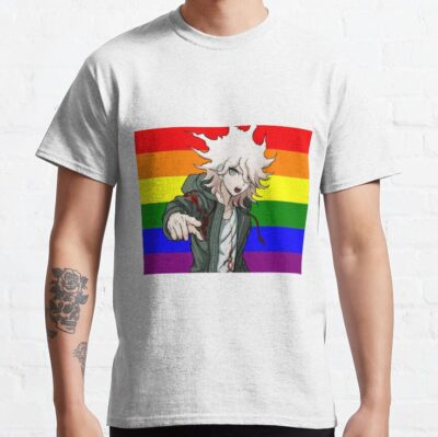 Edit Nagito Komaeda Is Gay T-Shirt