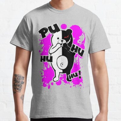 Alternative view of Monokuma Danganronpa Puhuhuhu T-Shirt