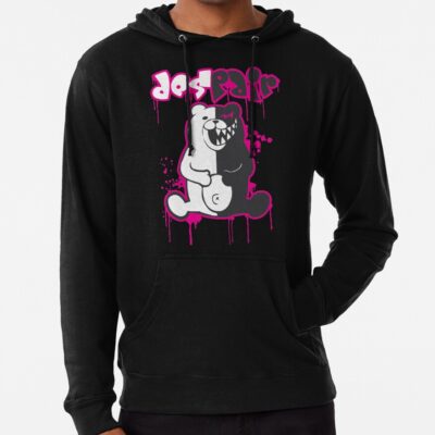 Danganronpa Monokuma Despair Pink Hoodie