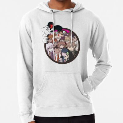 Alternative view of Funny Men Hungry Hungry Monokuma Awesome For Music Fan Hoodie