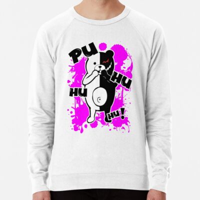 Alternative view of Monokuma Danganronpa Puhuhuhu Sweatshirt