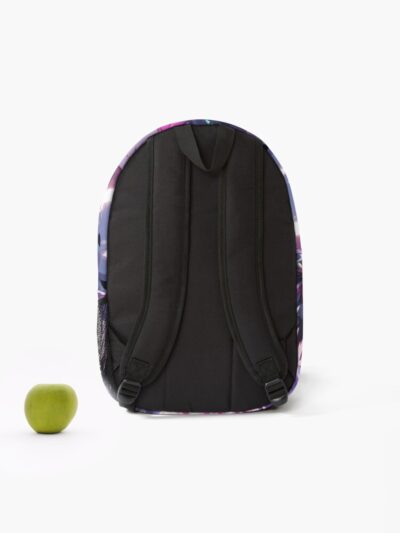 Alternative view of Danganronpa Iconic Character Under Japanese Cherry Blossoms Backpack