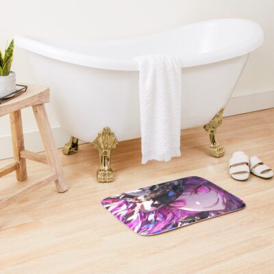 Alternative view of Danganronpa Sinister Duality Bear Commanding Chaos Bath Mat