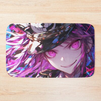 Danganronpa Sinister Duality Bear Commanding Chaos Bath Mat