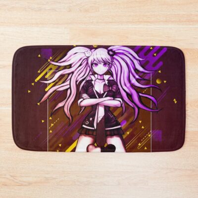 Junko Danganronpa Modern Graphic Design Bath Mat