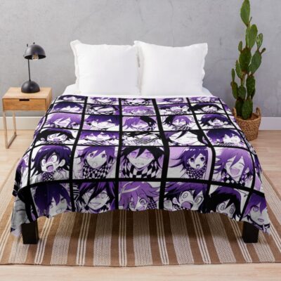 Kokichi Manga Collection Colored Throw Blanket