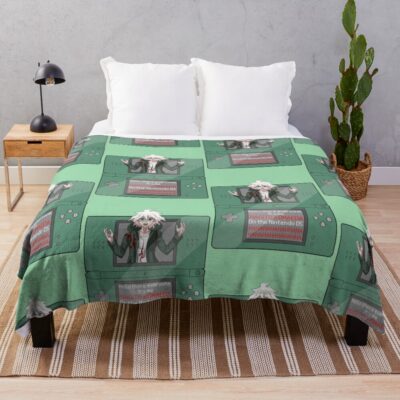 Nagito Komaeda Meme Throw Blanket
