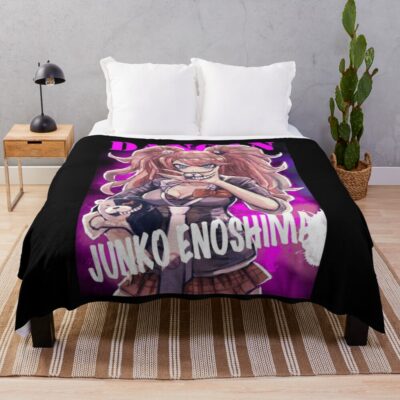 Danganronpa Junko Throw Blanket
