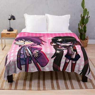 Dangan Ronpa Kaito X Makiroll I Got You Throw Blanket