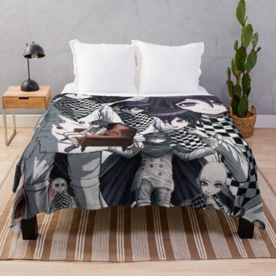 The Kokichi Zone Throw Blanket