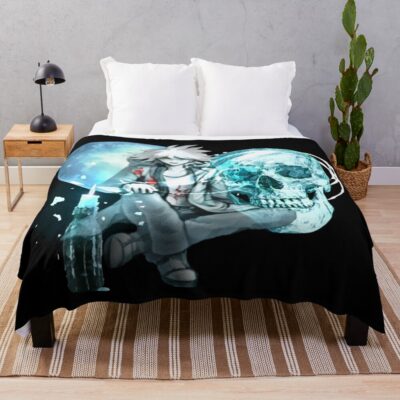 Nagito Halloween Ritual Throw Blanket