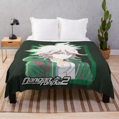 Nagito Komaeda Danganronpa 2 Throw Blanket