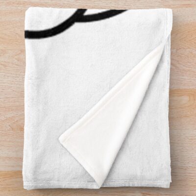 Alternative view of Monokuma Throw Blanket