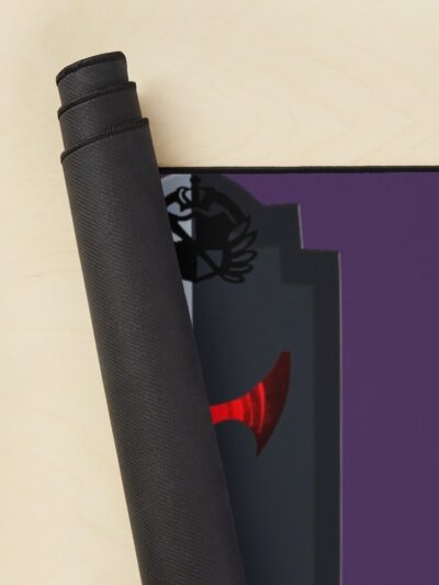 Alternative view of Monokuma Gravestone Mouse Pad