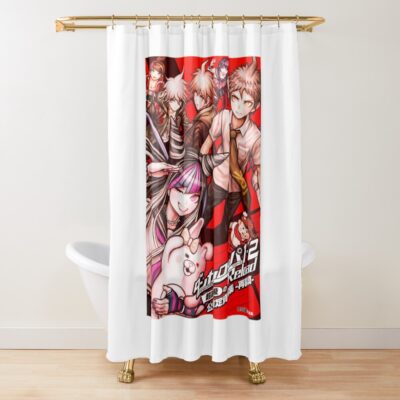 Danganronpa 2 Shower Curtain