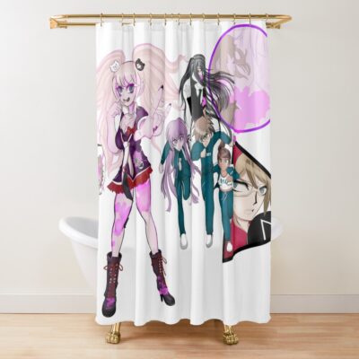 Danganronpa 4 Shower Curtain
