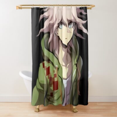 Nagito Komaeda Danganronpa Artistic Drawing Shower Curtain