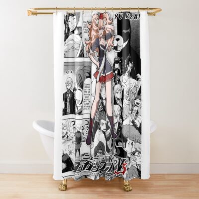 Danganronpa Junko Enoshima Shower Curtain