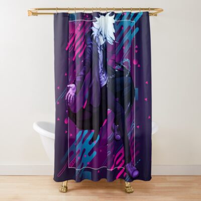 Nagito Danganronpa 2 Modern Graphic Design Shower Curtain