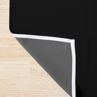 Alternative view of Monokuma Danganronpa Puhuhuhu Shower Curtain