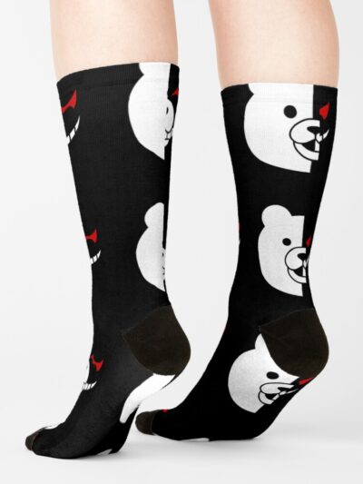 Alternative view of Dangan Ronpa Monokuma Socks