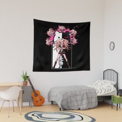 Psycho Cartoon Manga Game Trial Vintage Anime Tapestry