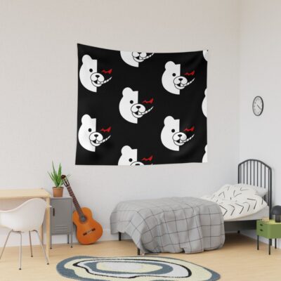 Danganronpa Monokuma Updated Tapestry